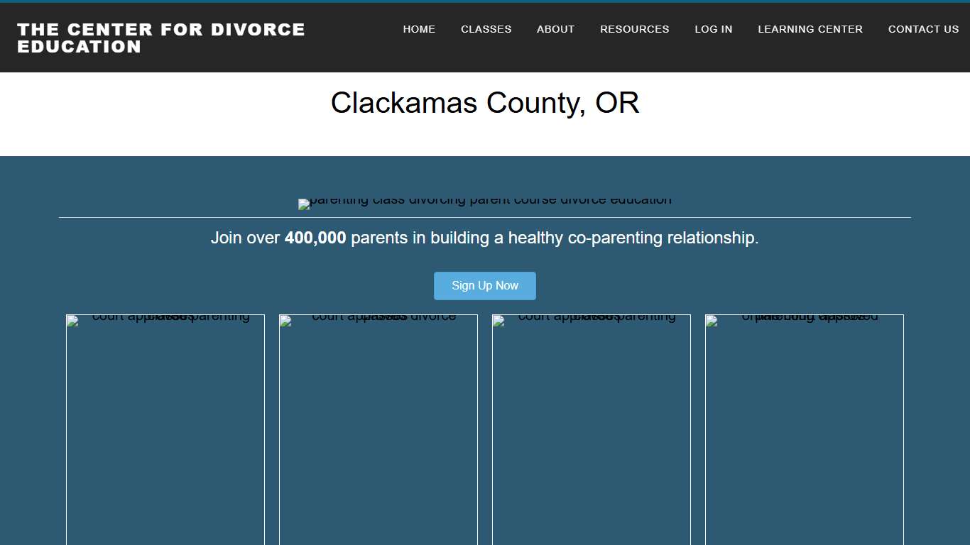 Clackamas County, OR - The Center for Divorce Education